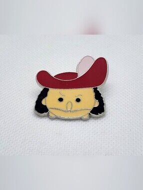🌺 5/$25 Disney Captain Hook Tsum Tsum Trading Pin